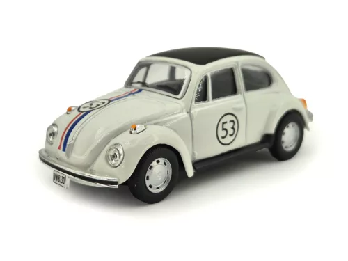 Volkswagen VW Beetle Chrobák #53 Herbie - Cararama - 1:43