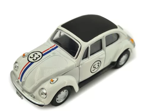 Volkswagen VW Beetle Chrobák #53 Herbie - Cararama - 1:43