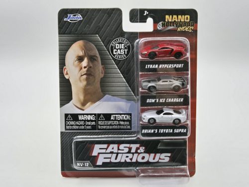 Fast & Furious - Rýchlo a zbesilo - 3-dielna súprava - NV-12 Jada Toys model auta