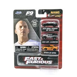   Fast & Furious - Rýchlo a zbesilo - 3-dielna súprava - NV-11 Jada Toys model auta