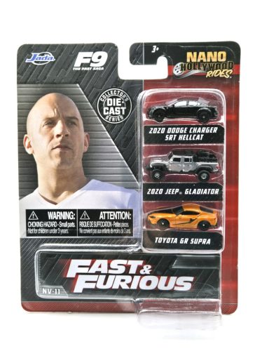 Fast & Furious - Rýchlo a zbesilo - 3-dielna súprava - NV-11 Jada Toys model auta