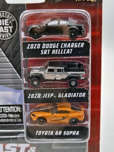 Fast & Furious - Rýchlo a zbesilo - 3-dielna súprava - NV-11 Jada Toys model auta