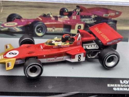 Emerson Fittipaldi Lotus 72D #8 Germany GP 1971 - Altaya - 1:43