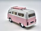 Volkswagen VW T2 transporter (1962) - Norev - 1:43 - ružová