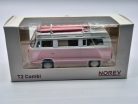 Volkswagen VW T2 transporter (1962) - Norev - 1:43 - ružová