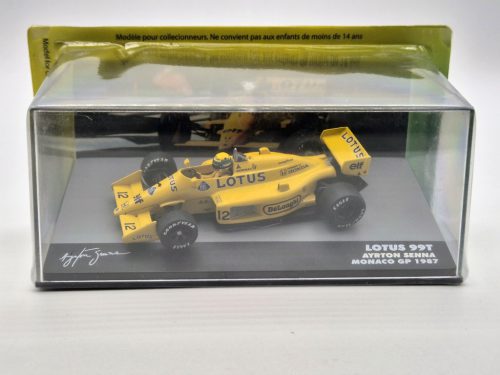 Ayrton Senna Lotus 99T #12 Winner Monaco GP formula - Altaya - 1:43