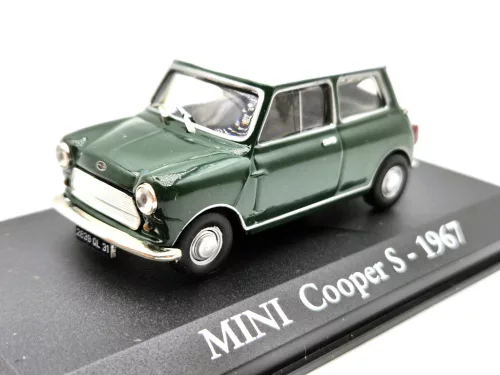 Mini Cooper S (1967) - zelená - Edicola - 1:43
