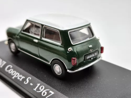 Mini Cooper S (1967) - zelená - Edicola - 1:43