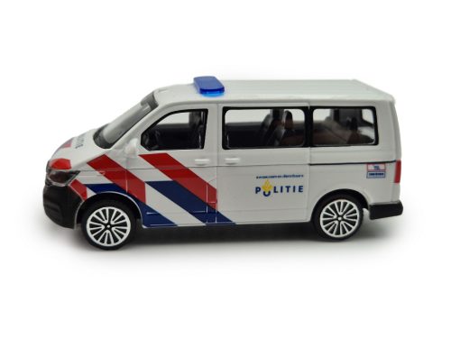 Volkswagen VW T6 T6.1 Transporter policajný autobus (2020) - Bburago - 1:43