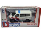 Volkswagen VW T6 T6.1 Transporter policajný autobus (2020) - Bburago - 1:43
