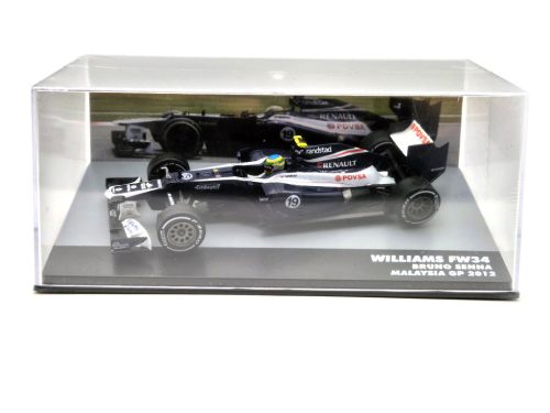 F1 Williams FW34 - Cosworth #19 (2012) - Bruno Senna - Edicola - 1:43