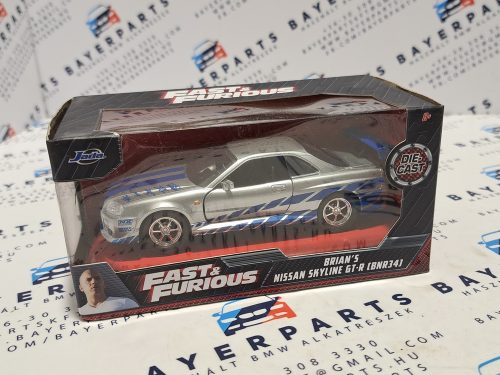 Nissan Skyline GT-R - Fast n Furious Brian - Rýchlo a zbesilo -  Jada - 1:32