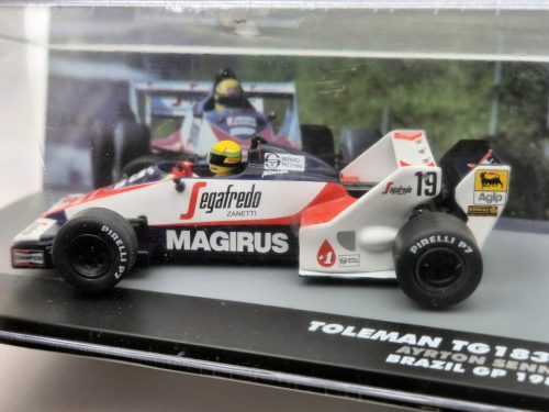 Ayrton Senna Toleman TG183B #19 Brazil GP (1984) - Altaya - 1:43
