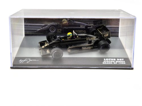 Ayrton Senna Lotus 98T #12 Brazil GP (1986) - Altaya - 1:43