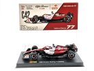 Alfa Romeo F1 C43 #77 (2022) Bahrain GP - Valtteri Bottas - Bburago - 1:43 - s postavičkou pilota