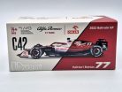 Alfa Romeo F1 C43 #77 (2022) Bahrain GP - Valtteri Bottas - Bburago - 1:43 - s postavičkou pilota