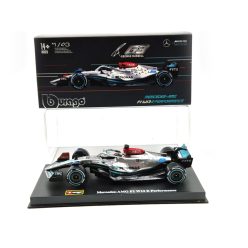   Mercedes - AMG Petronas F1 W13E #63 (2022) - George Russel - s postavičkou pilota -  Bburago - 1:43