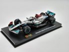Mercedes - AMG Petronas F1 W13E #63 (2022) - George Russel - s postavičkou pilota -  Bburago - 1:43