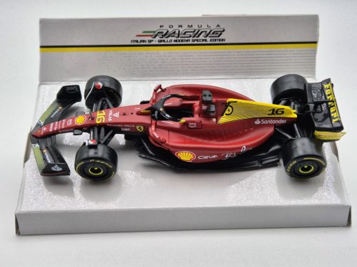 Ferrari F1 #16 (2022) - Monza GP pole - Charles Leclerc -  Bburago - 1:43