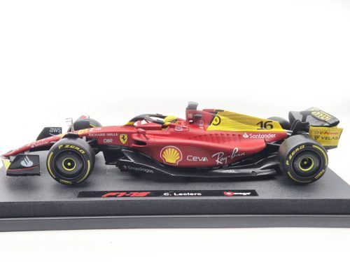 Ferrari F1 #16 (2022) - Monza GP pole - Charles Leclerc -  Bburago - 1:18