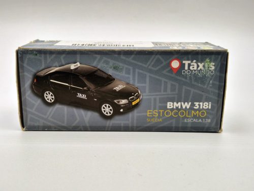 BMW E90 318i taxi (Stockholm) -  Welly - 1:38
