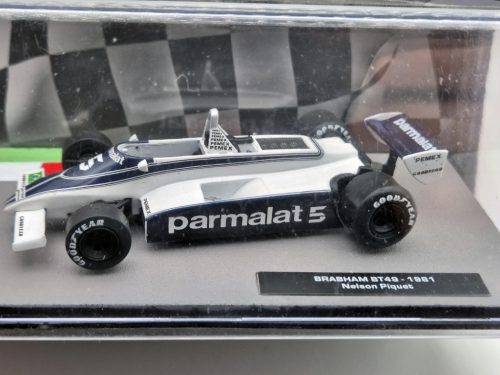 Brabham BT49 F1 #5 (1981) - Nelson Piquet -  Altaya - 1:43