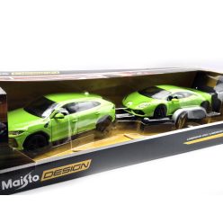   Lamborghini Urus + Lamborghini Huracán na prívese -  Maisto - 1:24