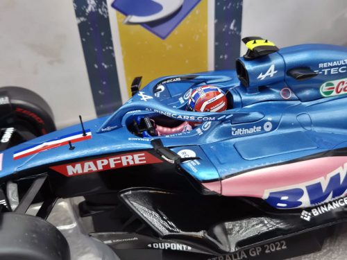 Renault A522 Alpine BWT F1 #31 (2022) - Australian GP - Esteban Ocon -  Solido - 1:18