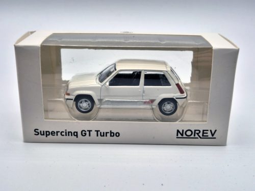 Renault R5 Supercinque GT - biela (1988) -  Norev - 1:43