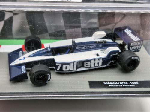 Brabham BT55 F1 #7 (1986) - Riccardo Patrese -  Altaya - 1:43