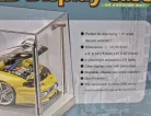 Vitrína pre model auta v mierke 1:18 - s LED osvetlením
