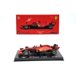   Ferrari - F1 Team Scuderia Ferrari (2020) - Austrálska GP - Sebastian Vettel - s postavičkou pilota - Bburago - 1:43 1/43 model auta