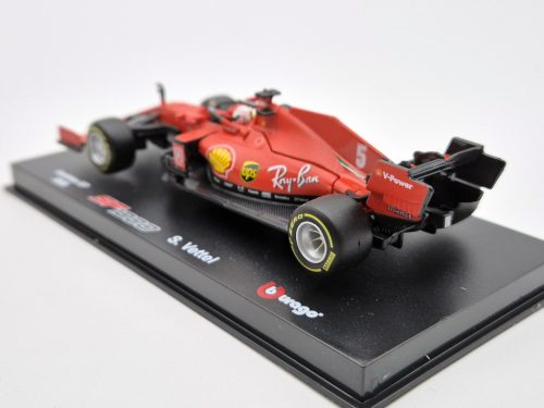 Ferrari - F1 Team Scuderia Ferrari (2020) - Austrálska GP - Sebastian Vettel - s postavičkou pilota - Bburago - 1:43 1/43 model auta