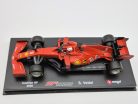 Ferrari - F1 Team Scuderia Ferrari (2020) - Austrálska GP - Sebastian Vettel - s postavičkou pilota - Bburago - 1:43 1/43 model auta