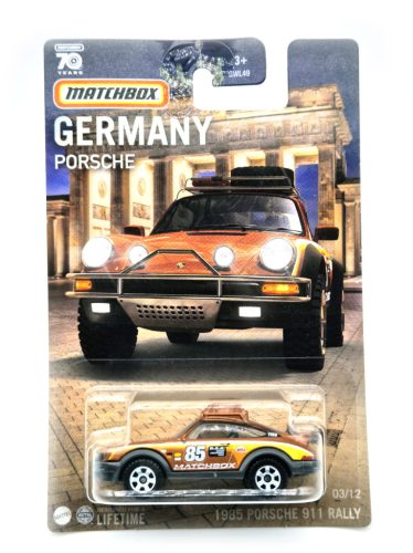 Porsche 911 Rally (1985) -  Matchbox - 1:64