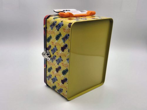 Kovová Hot Wheels úložná krabica  - pre 18 1:64 áut -  Hot Wheels - 1:64