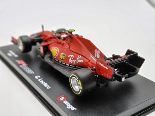 Ferrari SF1000 F1 #16 - Austrian GP (2020) - Charles Leclerc - s postavičkou pilota -  Bburago - 1:43