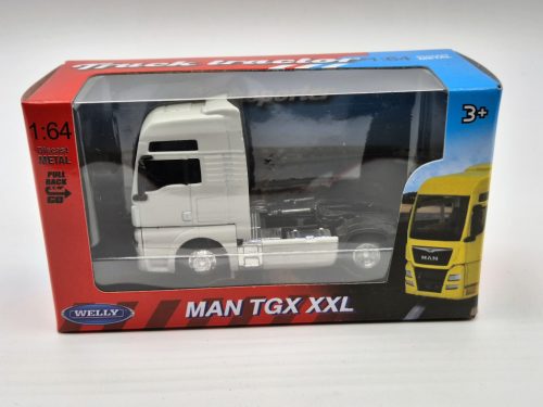 MAN TGX 18.440 XXL Tractor Truck 2-Assi (2019) - biela -  Welly - 1:64