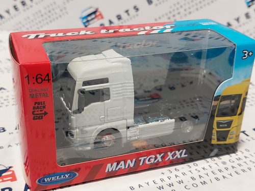 MAN TGX 18.440 XXL Tractor Truck 2-Assi (2019) - biela -  Welly - 1:64