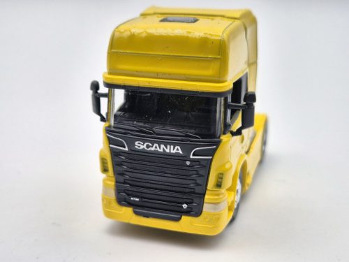 Scania R730 V8 Tractor Truck 2-Assi (2011) - žltá -  Welly - 1:64