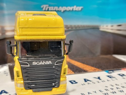 Scania R730 V8 Tractor Truck 2-Assi (2011) - žltá -  Welly - 1:64