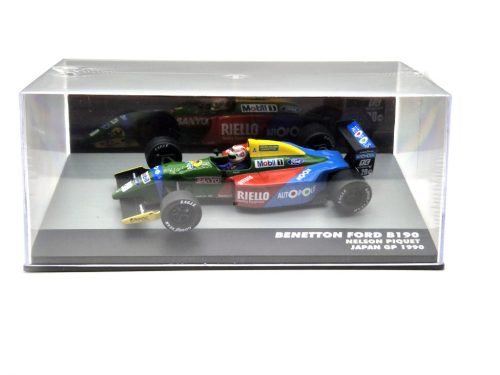 Benetton B190 F1 #20 (1990) - Nelson Piquet - s postavičkou pilota - Altaya - 1:43