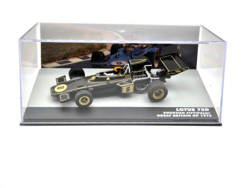 Lotus 72D F1 #8 (1972) Germany GP - Emerson Fittipaldi - s postavičkou pilota -  Altaya - 1:43