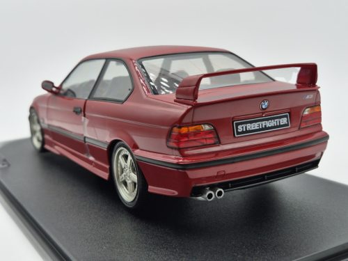 BMW E36 M3 coupe (1994) červená "streetfighter" - Solido - 1:18 1/18 model auta