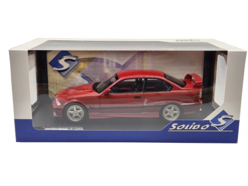 BMW E36 M3 coupe (1994) červená "streetfighter" - Solido - 1:18 1/18 model auta