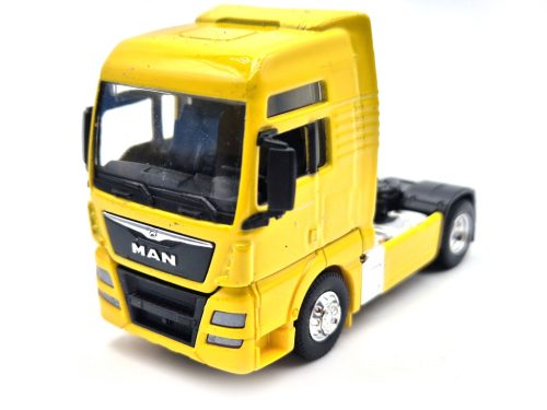 MAN TGX 18.440 XXL Tractor Truck - žltá -  Welly - 1:64
