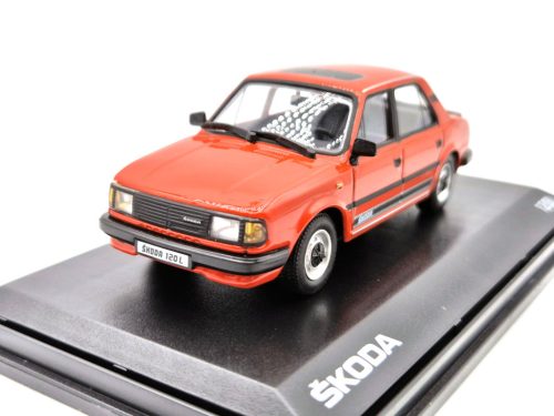 Skoda 120L Berline (1984) červená -  Abrex - 1:43