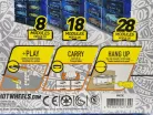 Hot Wheels multibrick vitrína na modely áut – kufrík / úložná taška -  Hotwheels - 1:64