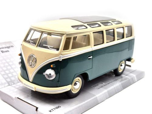 Volkswagen VW Samba (1962) - zelená -  Kinsmart - 1:24
