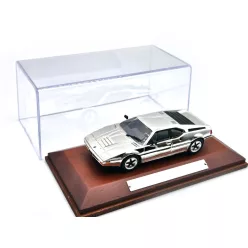 BMW M1 - chróm -  Edicola - 1:43